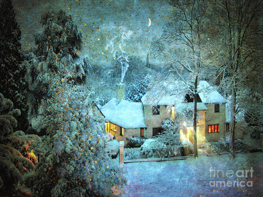 An English Christmas Digital Art by Edmund Nagele FRPS