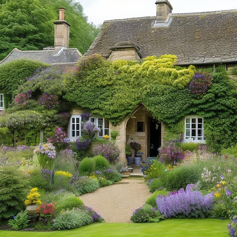 An English Cottage In The Cotswolds Digital Art by Gillian Greenwood ...