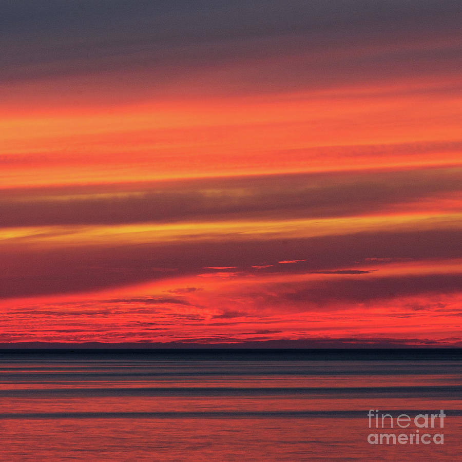 An Erie Sunset Photograph by Coral Stengel