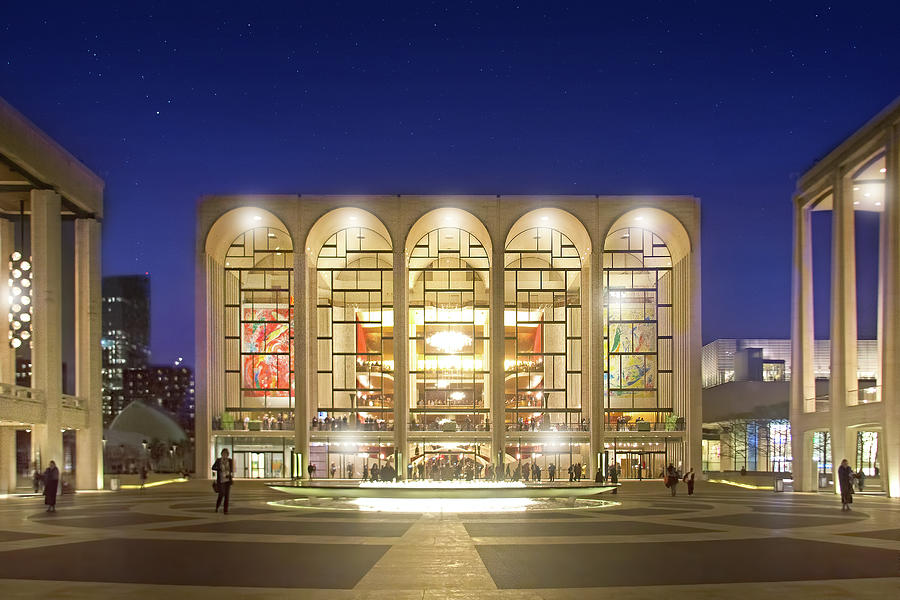 An Evening at Lincoln Center Photograph by Mark Andrew Thomas