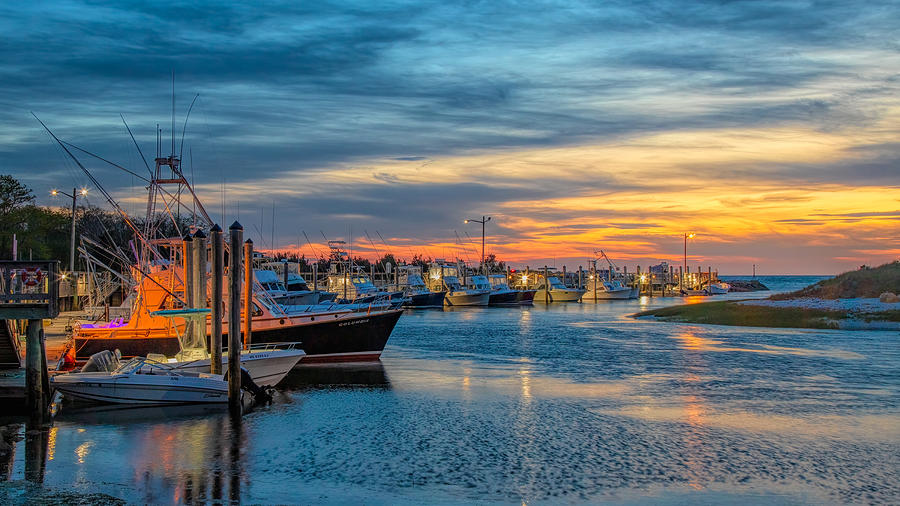 An Evening at Rock Harbor Photograph by Rod Best