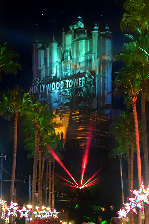 An Evening at the Hollywood Tower Hotel Photograph by Mark Andrew Thomas