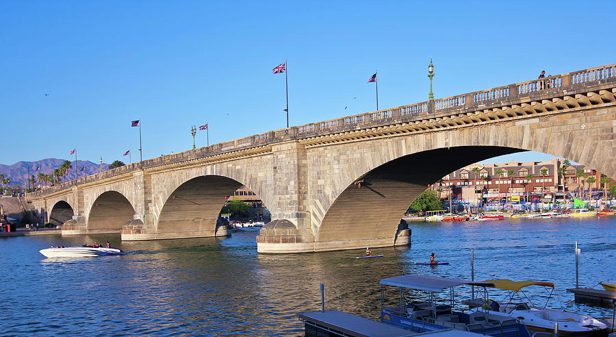 An Evening London Bridge Shot, Lake Havasu City, AZ, USA Photograph by ...