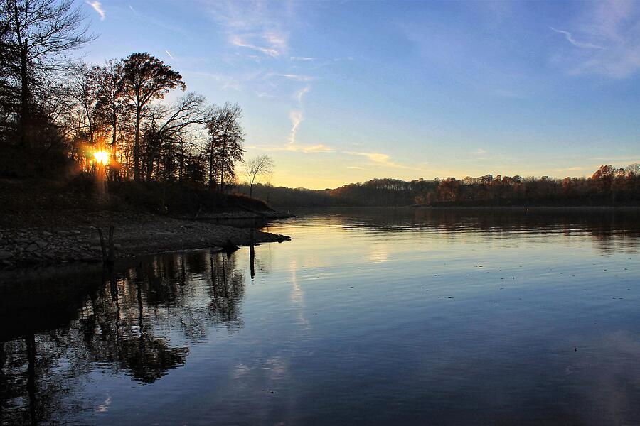 An Evening on East Fork Lake Photograph by Gregory Mitchell - Fine Art ...