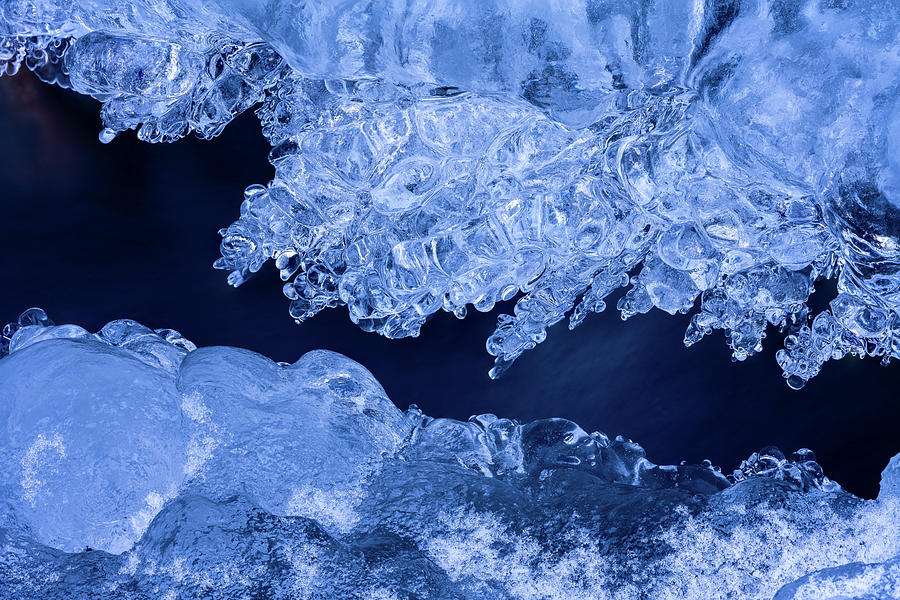 An Extraordinary Ice Canyon Photograph by Stan Weyler - Fine Art America