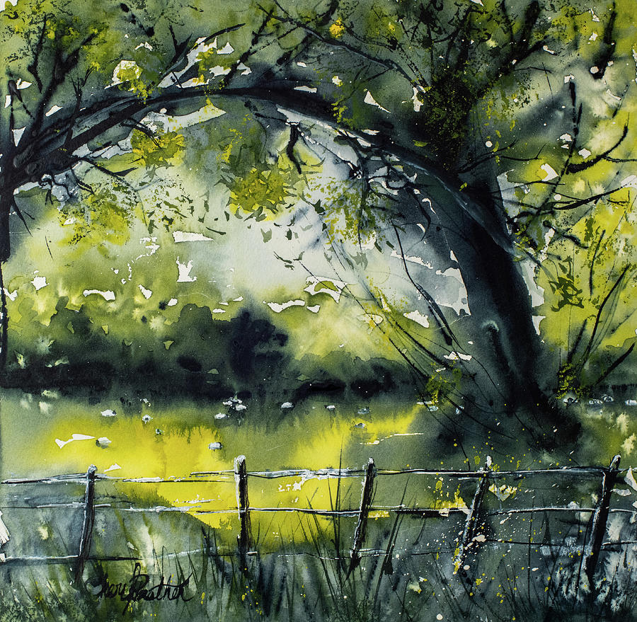 An Irish Meadow Painting by Cheryl Prather