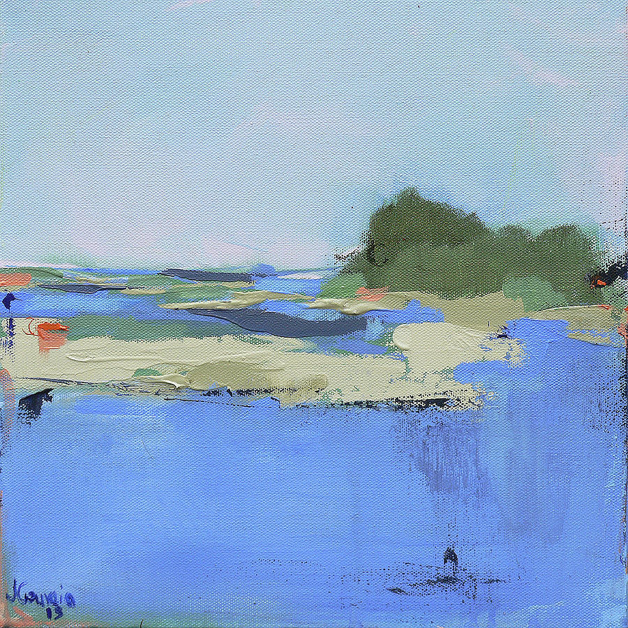 Summer Painting - An Island Made for Two by Jacquie Gouveia