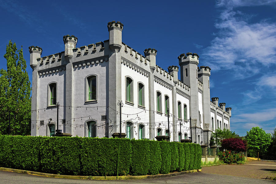 The Royal Crown Castle in New Westminster City Photograph by Alex Lyubar