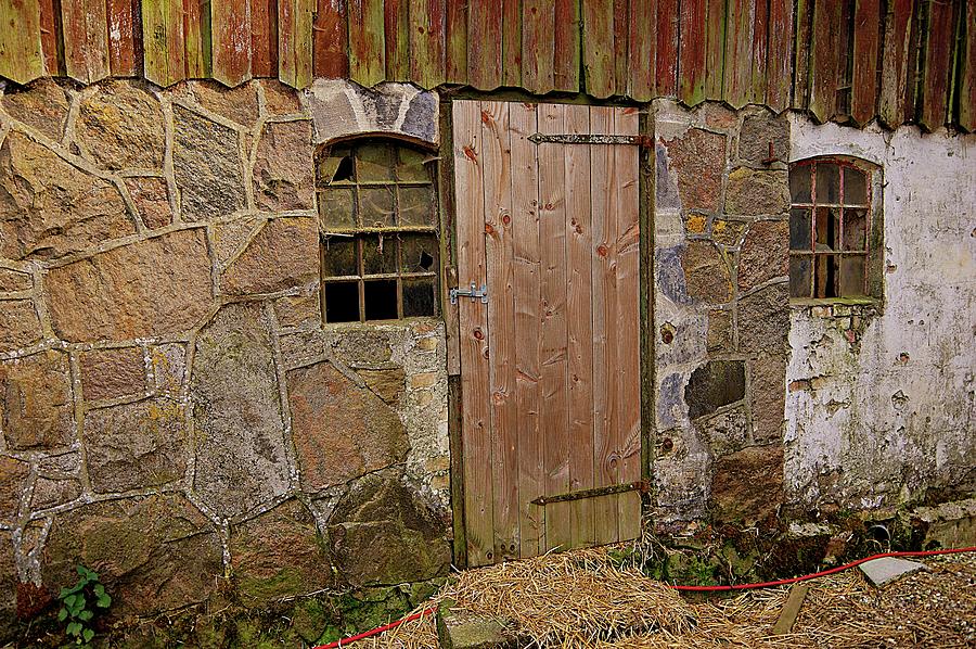 An Old Danish Barn Photograph by Karen McKenzie McAdoo