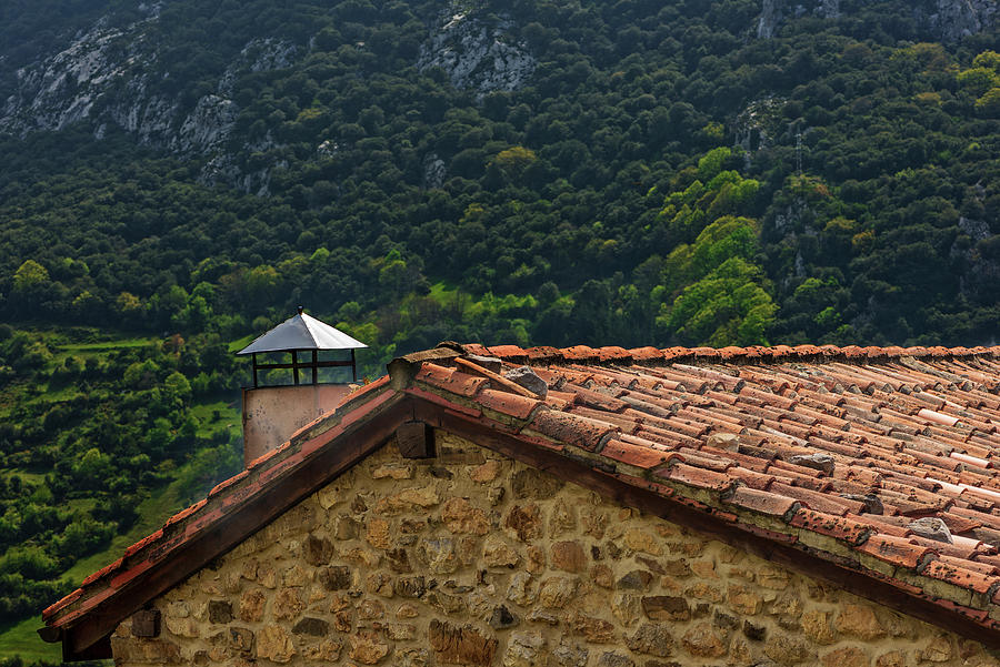 Picos De Europa Photograph - An Old House In The Picos De Europa, Asturias by Vicen Photography Picos De Europa Photograph - An Old House In The Picos De Europa, Asturias by Vicen Photography