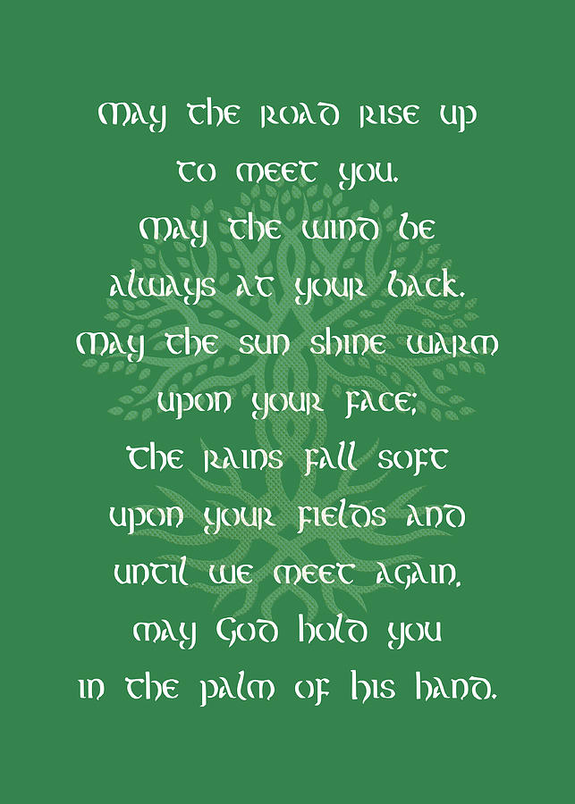An Old Irish Blessing 2 Photograph by HH Photography of Florida
