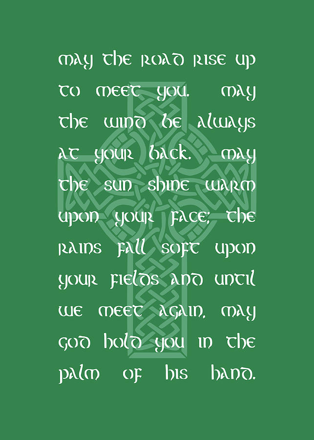 An Old Irish Blessing Digital Art by HH Photography of Florida