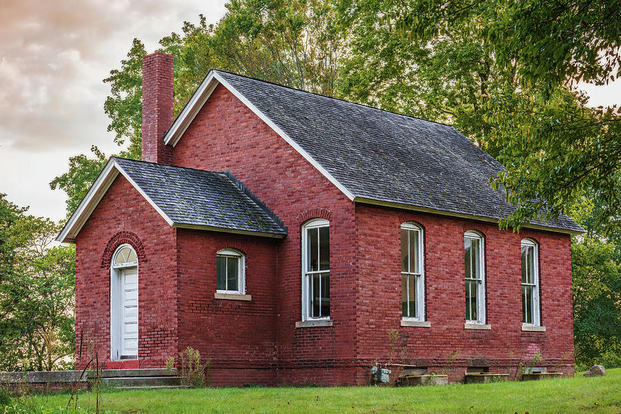 An Old One Room Schoolhouse Photograph by Charles McCance | Fine Art ...