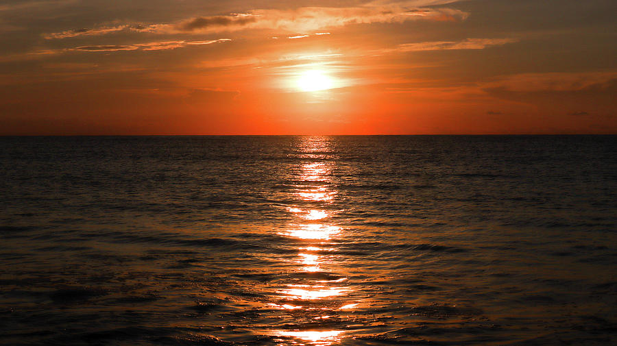 An Unrolled Jekyll Island Sunrise Photograph by Ed Williams