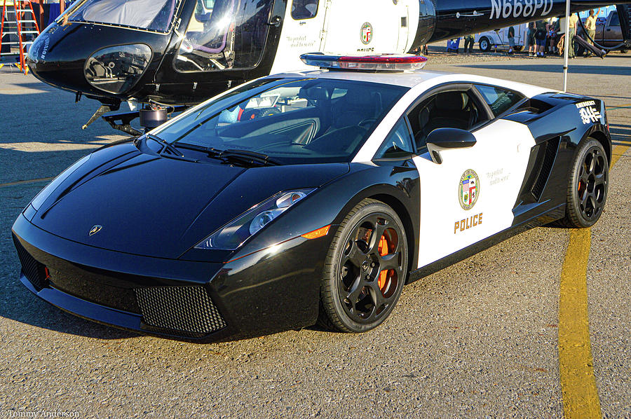 An upscale LAPD Cruiser Photograph by Tommy Anderson - Fine Art America