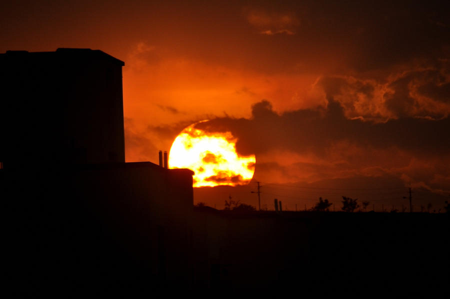 An Urban Sunset Photograph by Amazing Action Photo Video