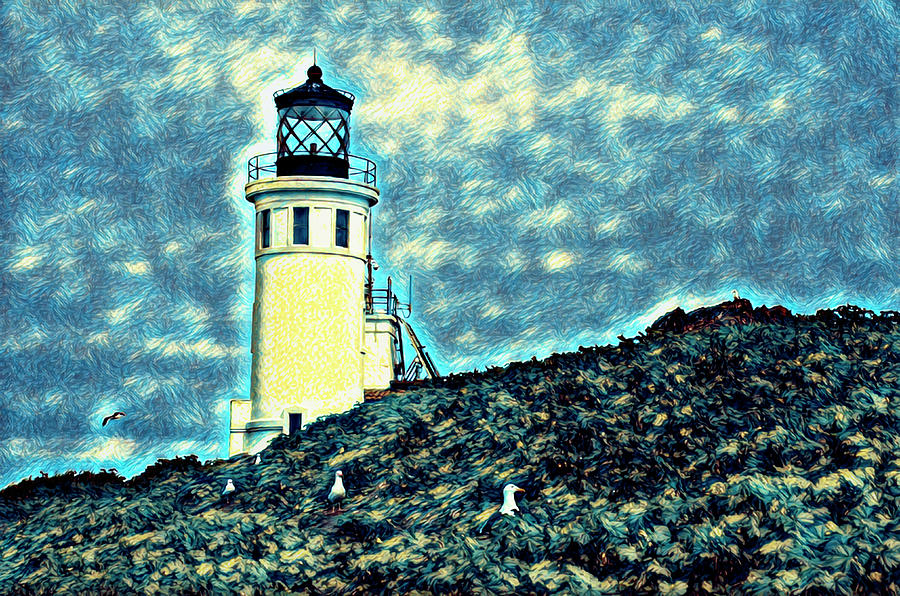 Anacapa Lighthouse Photograph by Karen Cox