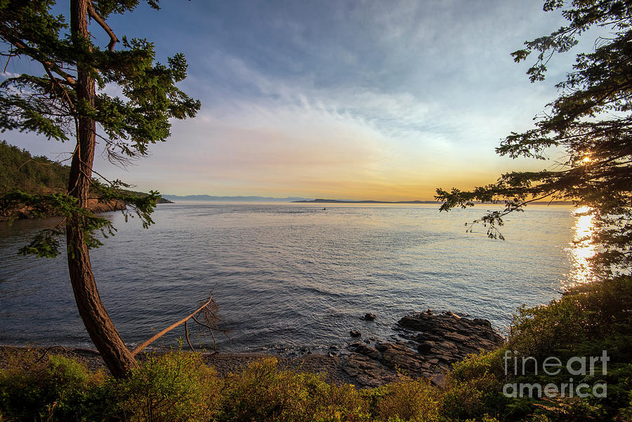 Anacortes Sunset Photograph by Jim Chamberlain - Fine Art America