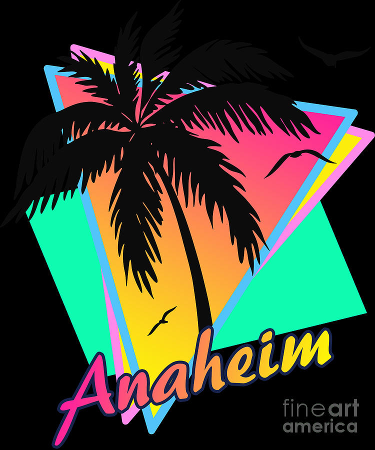 Anaheim Digital Art by Megan Miller Fine Art America