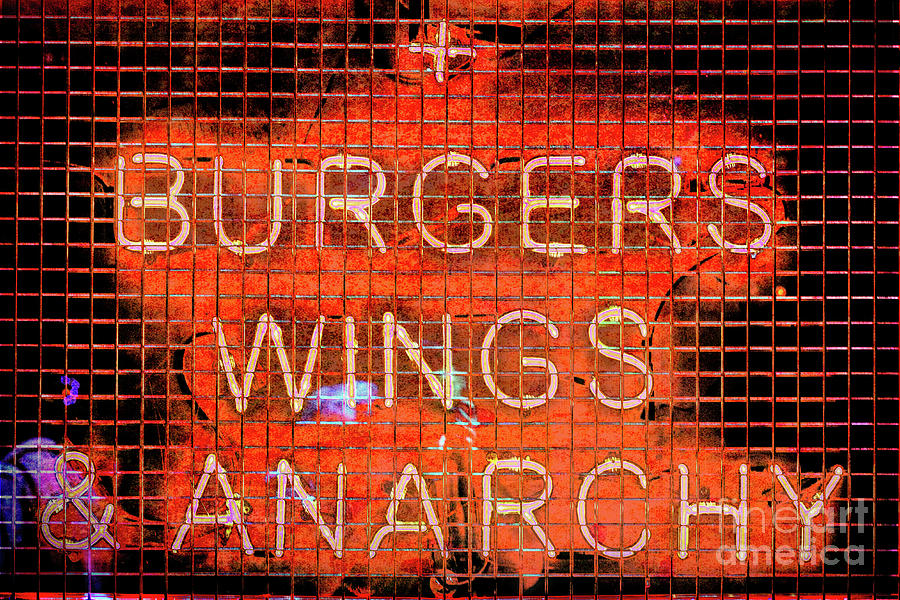 Anarchy in LIghts Photograph by C Todd Fuqua