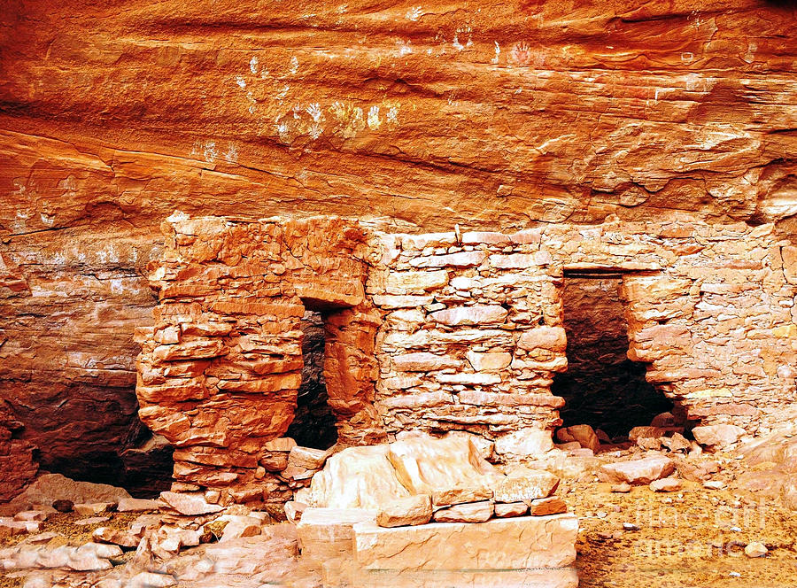 Anasazi Ruins in Mystery Valley Photograph by Sea Change Vibes