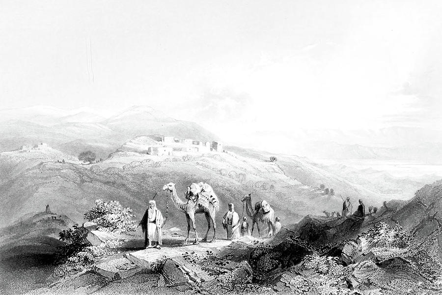Anata in 1847 Photograph by Munir Alawi