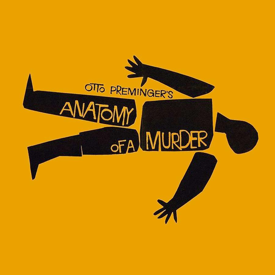 Anatomy of a Murder Poster Digital Art by Maria Sanchez