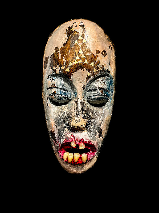 Ancestral Mask Sculpture by Eric Rottcher