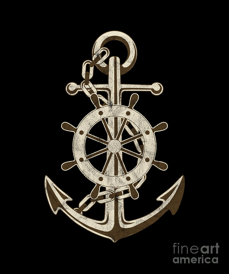 Anchor Marine Sailor Boat Sailing Ship Boating Oceans Sea Lovers Gift by  Thomas Larch