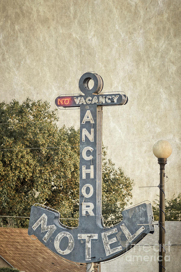 Anchor Motel No Vacancy Photograph by Imagery by Charly