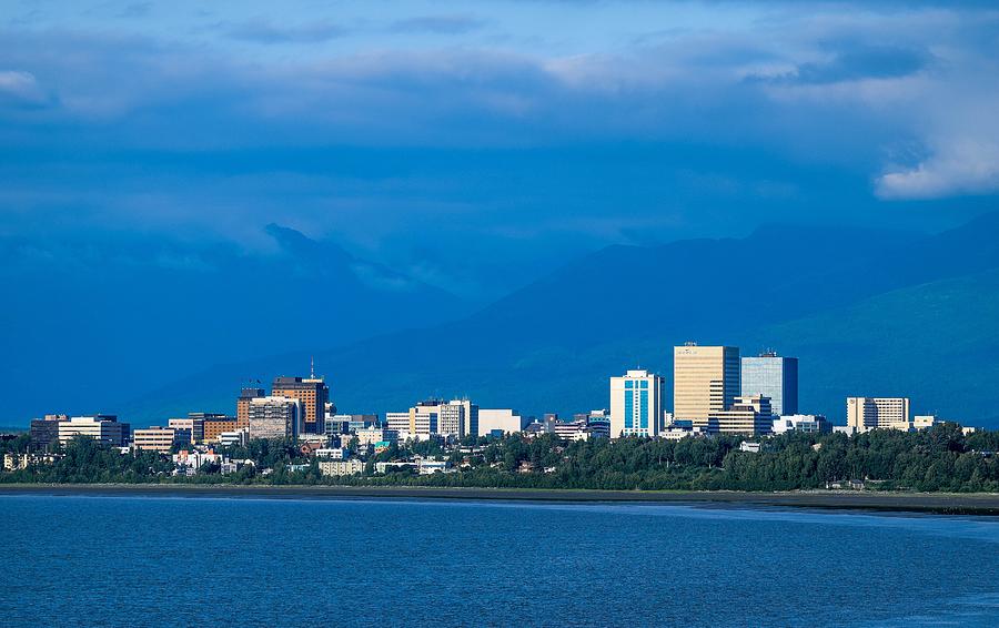 Anchorage Skyline Photograph by Deborah Lucia - Fine Art America