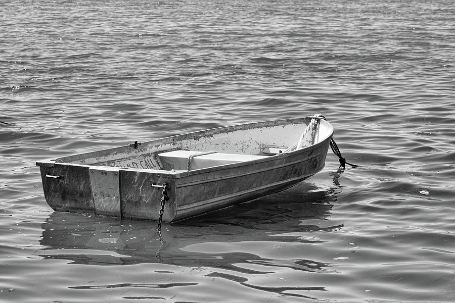 Anchored Row Boat Photograph by Robert Wilder Jr