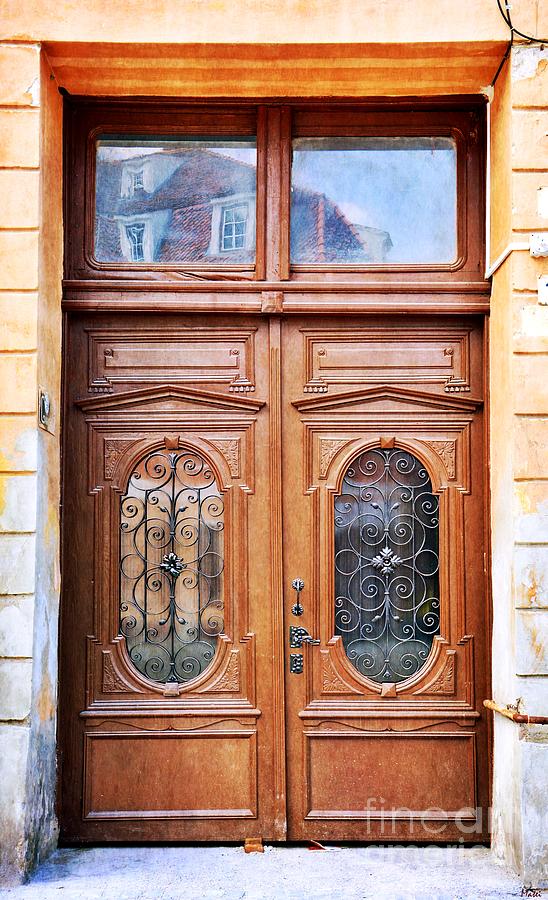 Ancient Door in Transylvania Photograph by Ramona Matei