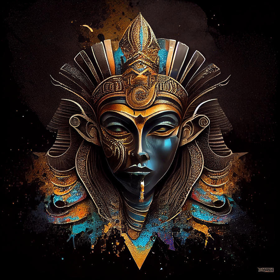 Ancient Egypt God Osiris Digital Art By VRL Arts - Fine Art America