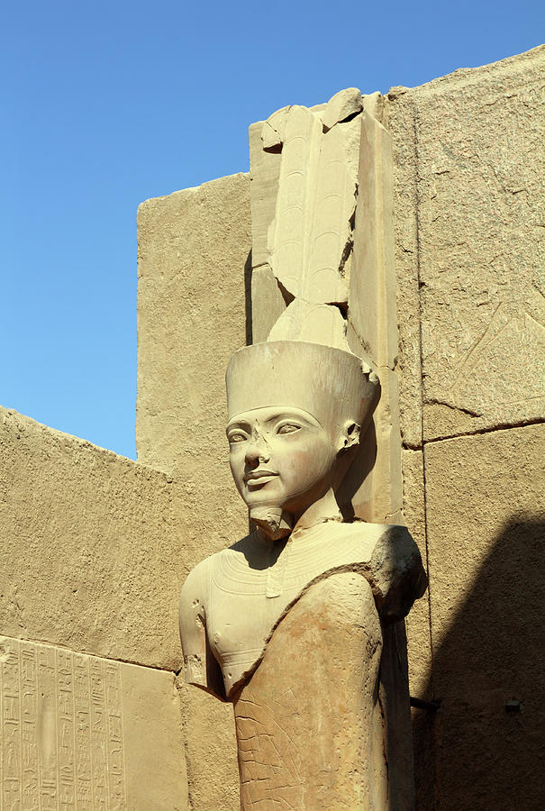 Ancient Egypt Pharaoh Statue Photograph by Mikhail Kokhanchikov
