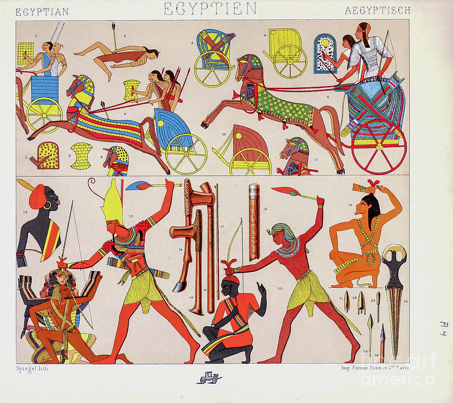 TBLeague - NEW PRODUCT: TBLeague: 1/6 Egyptian Pharaoh-Tutankhamun Black Edition/White Edition (PL2021-178 A/B) Ancient-egyptian-fashion-and-accessories-p5-historic-illustrations