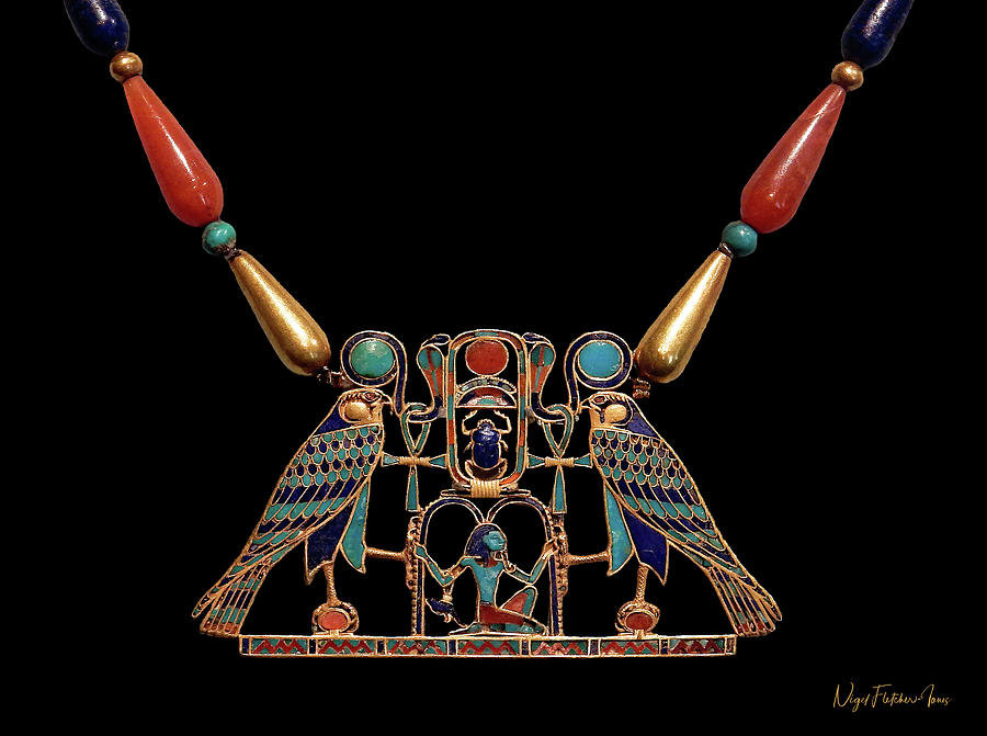 Ancient Egyptian Pendant Photograph by Nigel Fletcher-Jones