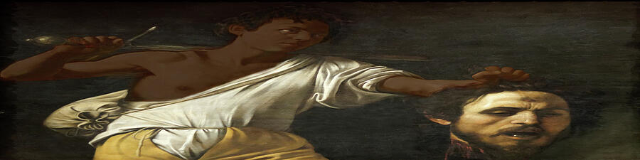 Michelangelo Caravaggio Digital Art - Ancient Human Instinct by David Bridburg