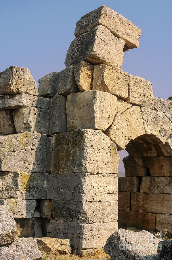 Ancient Laodicea City Gate Photograph by Bob Phillips