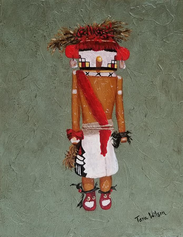 Mayan Painting - Ancient Mexican Warrior by Glory Story Treasures