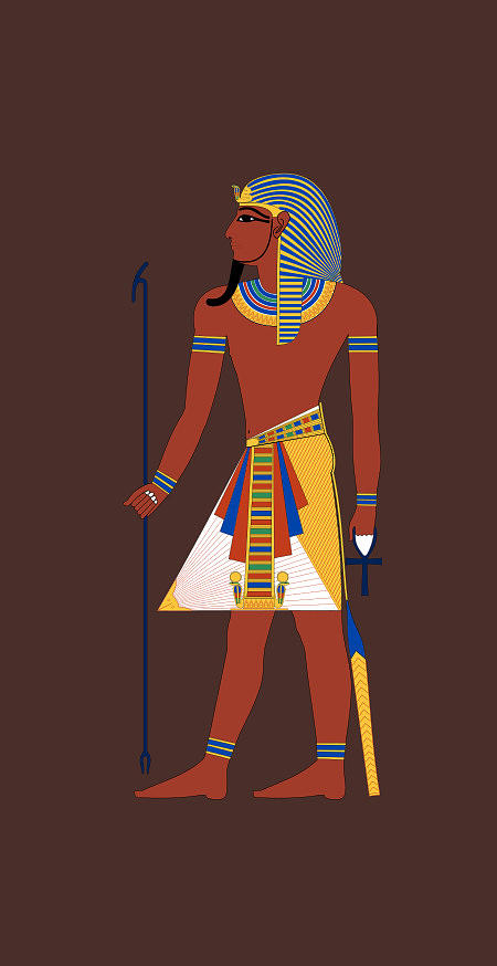 Geb Ancient Kemet,deity God Of Earth Digital Art By Marie Jean- Baptiste