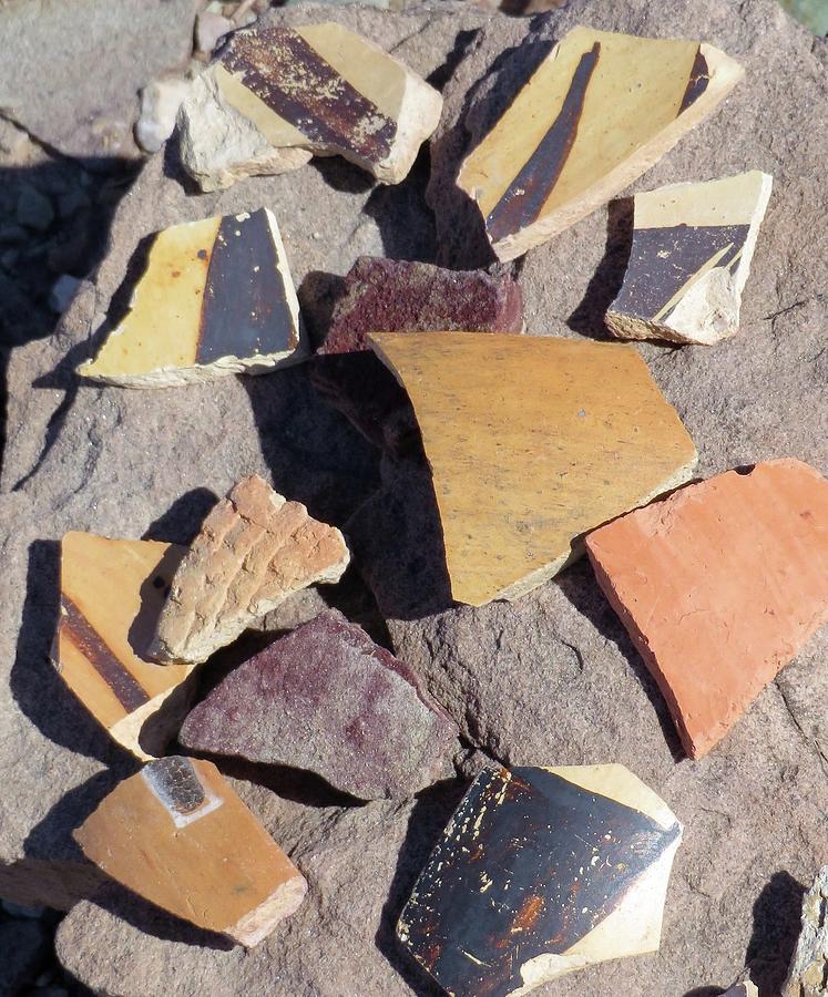 Ancient Pottery Shards Photograph by Shannon Krohn