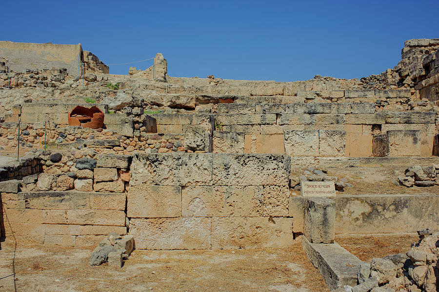 Ancient Priest Houses on Aegina Island by Cassi Moghan Ancient Priest Houses on Aegina Island by Cassi Moghan