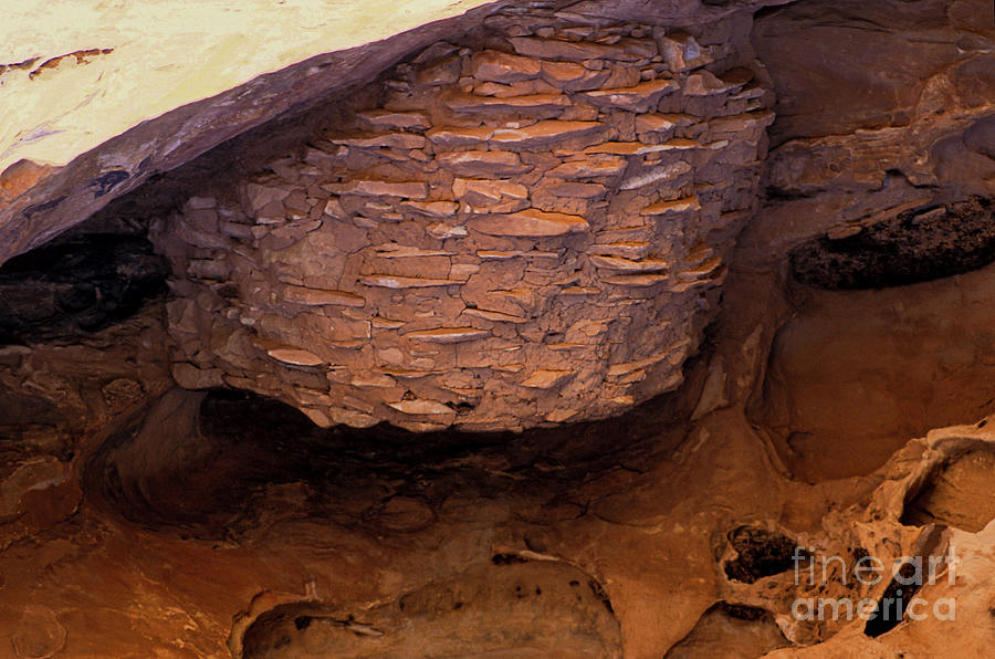 Ancient Puebloan Granary Photograph by Bob Phillips