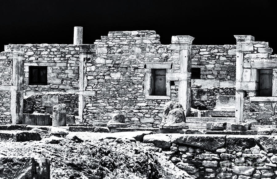Ancient Ruins at the Sanctuary of Apollo Hylates in Cyprus Photograph by John Rizzuto