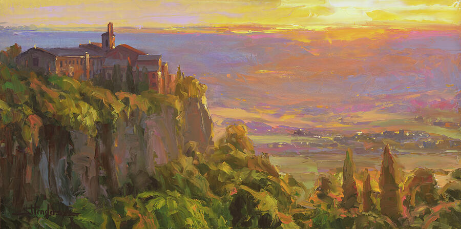 Ancient Sanctuary Painting by Steve Henderson