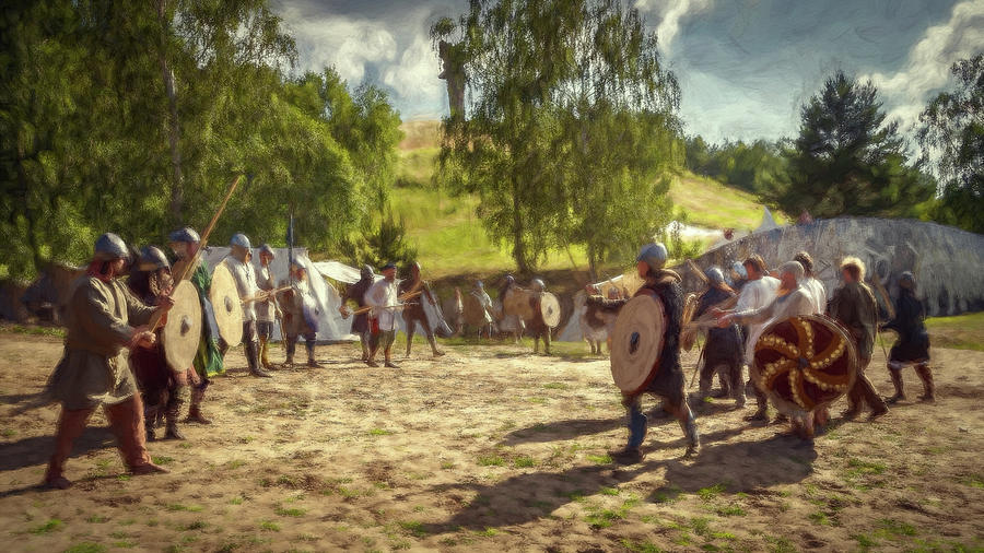 Ancient Slavic Battle of Cedynia 3 Photograph by Dawid Kalisinski - Pixels