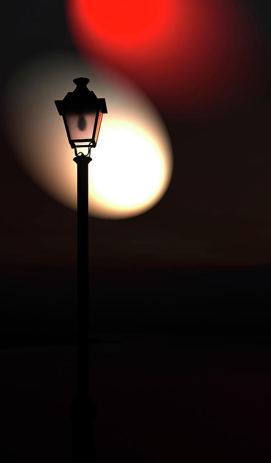 Ancient street light  Photograph by Severija Kirilovaite