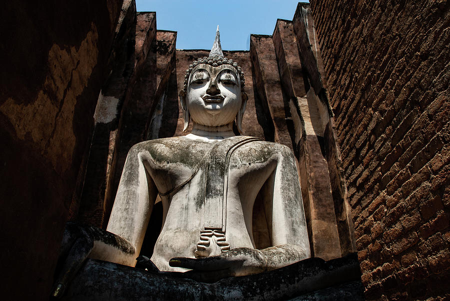 A Treasure In The Ruins - Sukhothai Kingdom Ruins, Thailand Photograph by Earth And Spirit