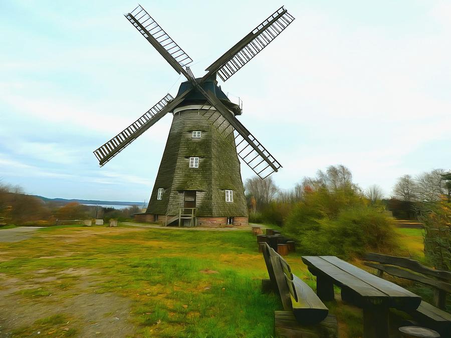 Ancient windmill store